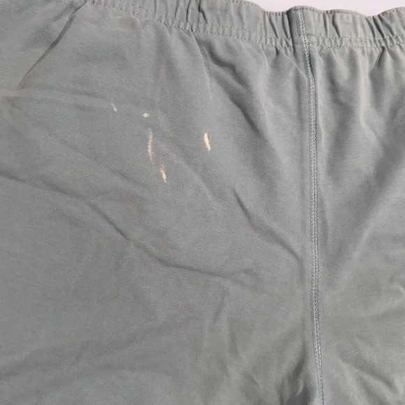 Nike Women's Light Blue Elastic Wist Cotton Shorts Size Medium - Picture 7 of 7
